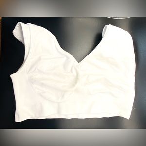 BALI One Smooth U Seamless Bralette | Size L | White (488)